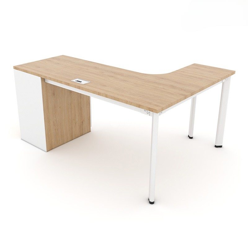 Bàn Làm Việc Góc L Liền Hộc - BLV99 1