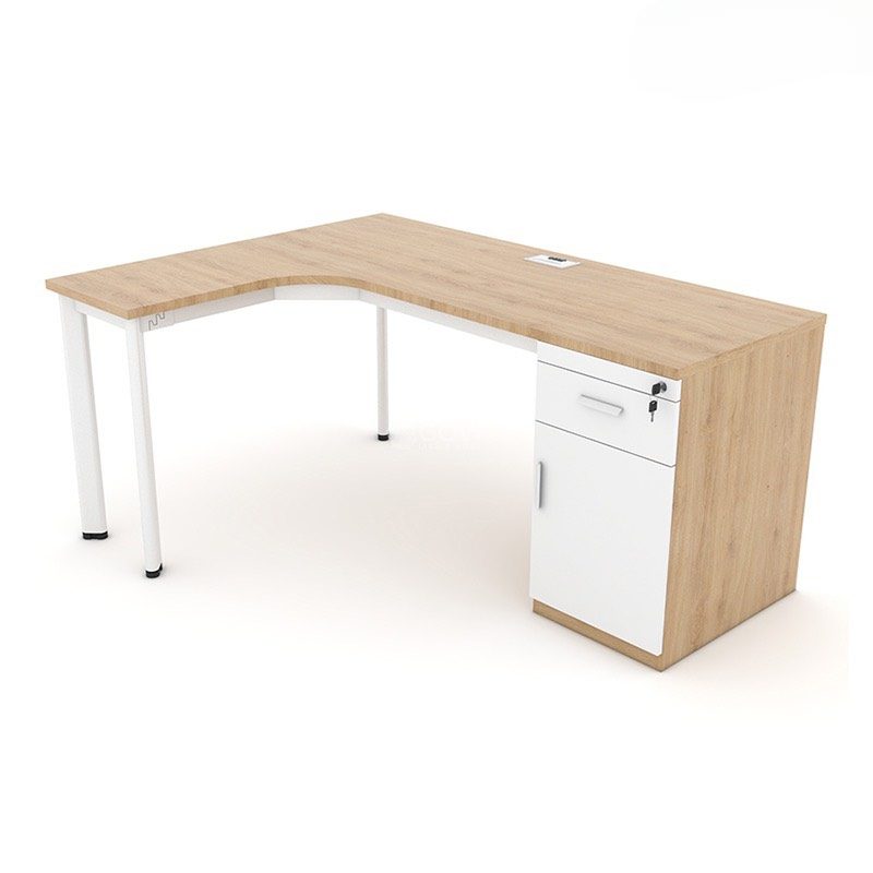 Bàn Làm Việc Góc L Liền Hộc - BLV99 2