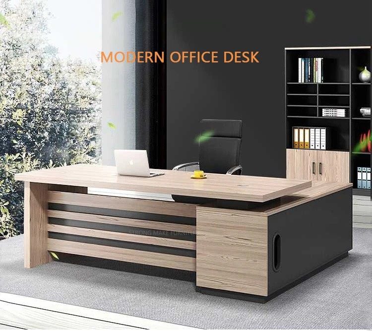 Bàn Giám Đốc Góc L Thanh Lịch - BGĐ55 1