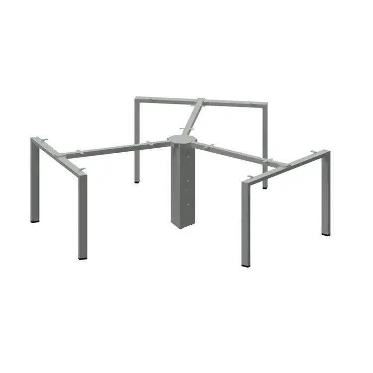 Bàn Cụm Làm Việc 3 Chỗ Ngồi Có Vách - BC29 1