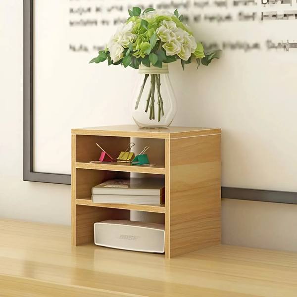 [KB3] Kệ Gỗ 3 Ngăn Đa Năng Để Bàn - KB3