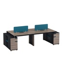 Cụm Bàn Làm Việc 4 Người - BC33 1