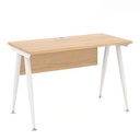 Bàn Làm Việc Chân Sắt Yếm Gỗ - BLV103 2