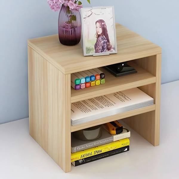 Kệ Gỗ 3 Ngăn Đa Năng Để Bàn 2