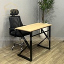 Bộ Bàn Làm Việc Chữ K Ghế Xoay Tựa Đầu Dày - BLV105 1