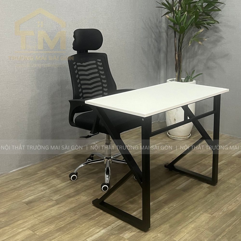Bộ Bàn Làm Việc Chữ K Ghế Xoay Tựa Đầu Dày - BLV105 2