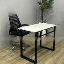 Bộ Bàn Ghế Văn Phòng Chân Sắt Chữ U - BLV106 2