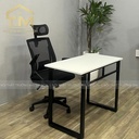 Bộ Bàn Ghế Văn Phòng Chân Sắt Chữ U - BLV106 3