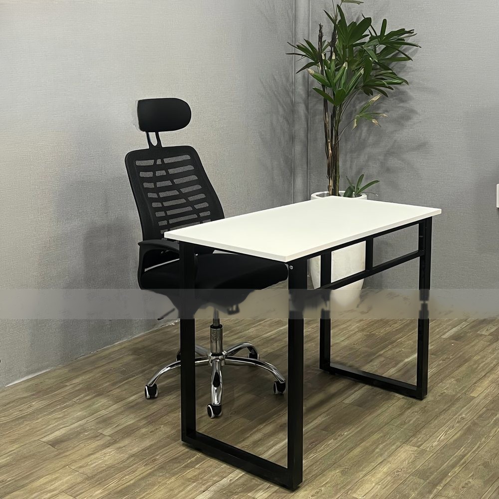 Bộ Bàn Ghế Văn Phòng Chân Sắt Chữ U - BLV106 4