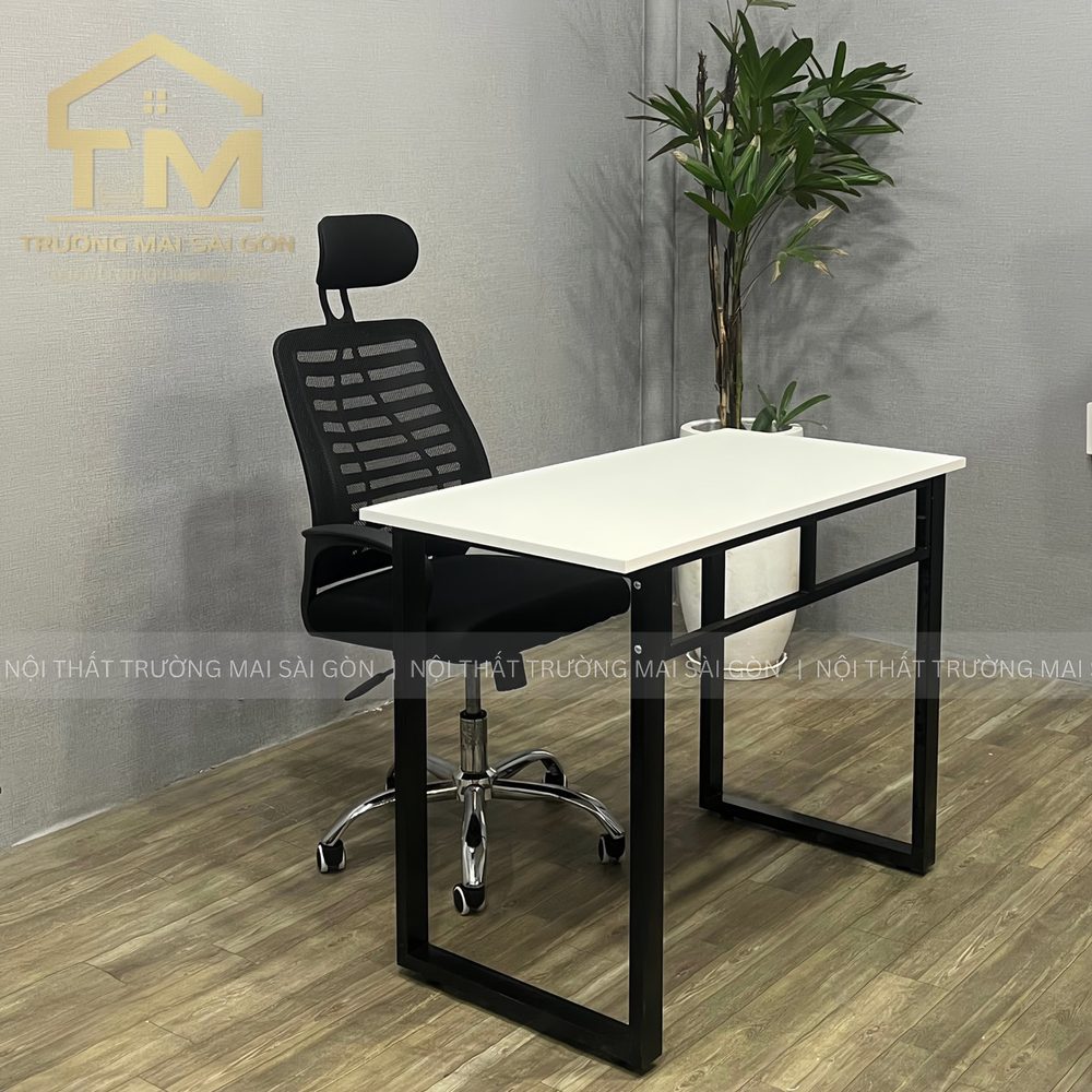 Bộ Bàn Ghế Văn Phòng Chân Sắt Chữ U - BLV106 4