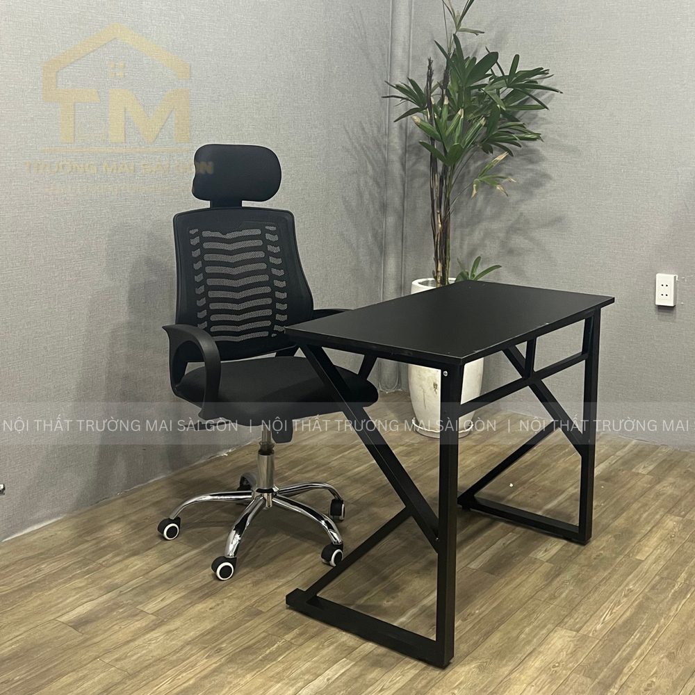 Bộ Bàn Ghế Xoay Văn Phòng Chân Chữ K - BLV107 3