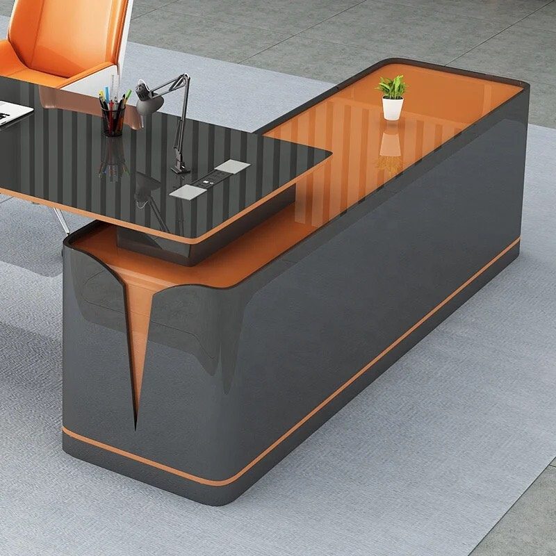 Bàn Giám Đốc Văn Phòng Góc L Yếm Lửng - BGĐ59 2