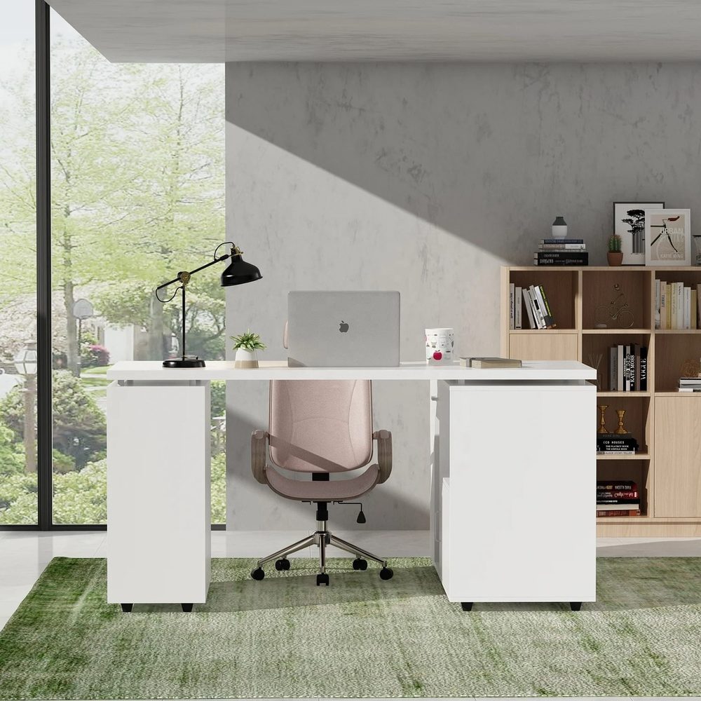 Bàn Giám Đốc Làm Việc Góc 3 Ngăn - BGĐ60 2