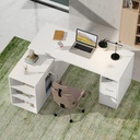 Bàn Giám Đốc Làm Việc Góc 3 Ngăn - BGĐ60 3