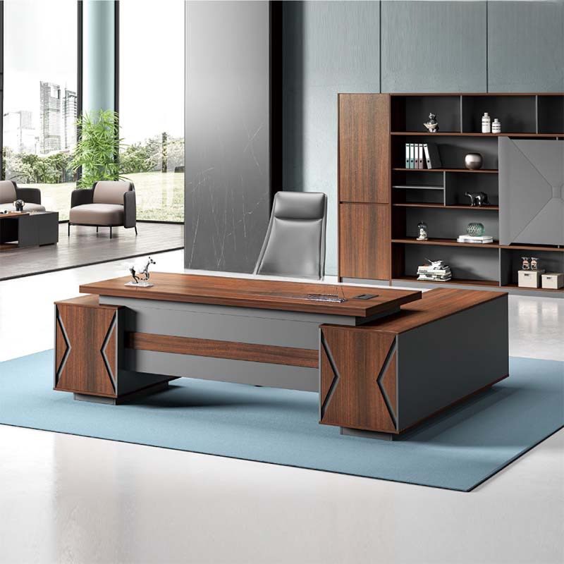 Bàn Giám Đốc Góc L Hiện Đại - BGĐ63 2