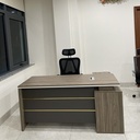 Bàn Giám Đốc Góc L Màu Nâu - BGĐ64 1