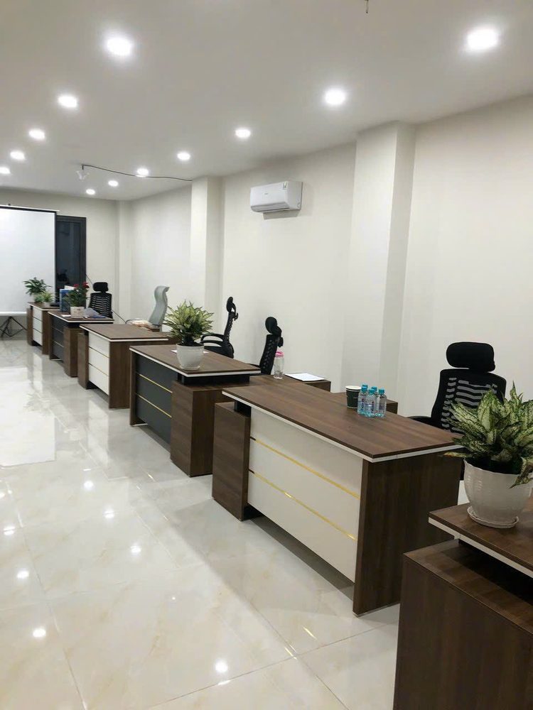 Bàn Giám Đốc Góc L Màu Nâu - BGĐ64 3