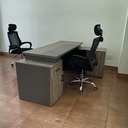 Bàn Giám Đốc Góc L 2 Hộc - BGĐ66 1