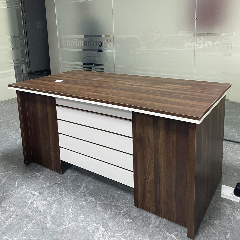 [BGĐ68] Bàn Giám Đốc Quản Lý Gỗ MDF 1m6x80x75 - BGĐ68