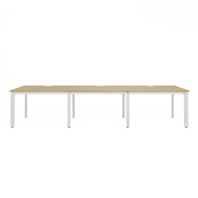 Bàn Cụm Làm Việc Chân Sắt 3 Người - BC38 1