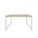 Cụm Bàn 2 Người Chân Sắt Chữ U - BC42 1
