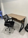 Bàn Làm Việc Gaming Chân K Uốn Có Kệ - BLV110 2