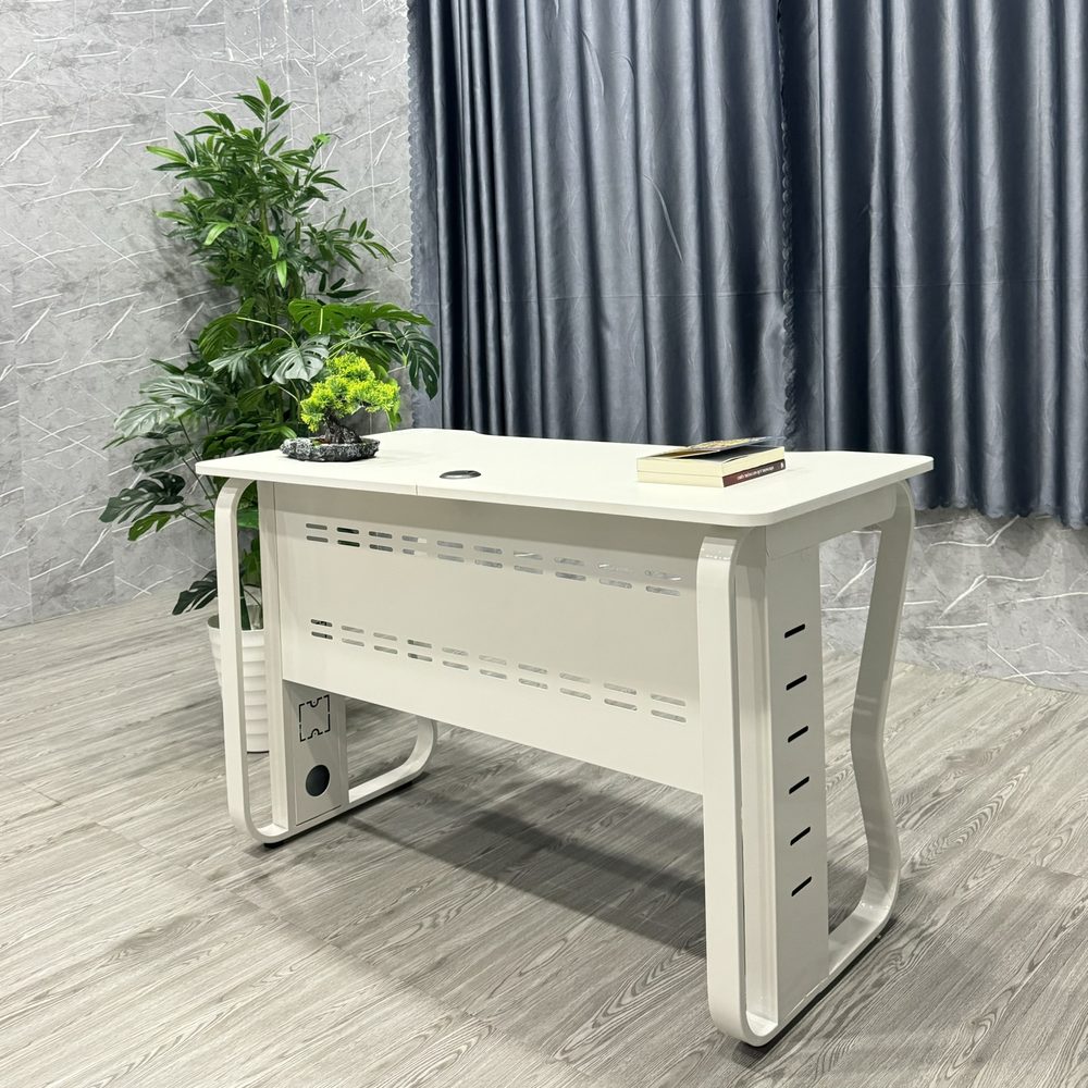 [BLV111] Bàn Làm Việc Có Yếm Chân Sắt Nhập Khẩu - BLV111