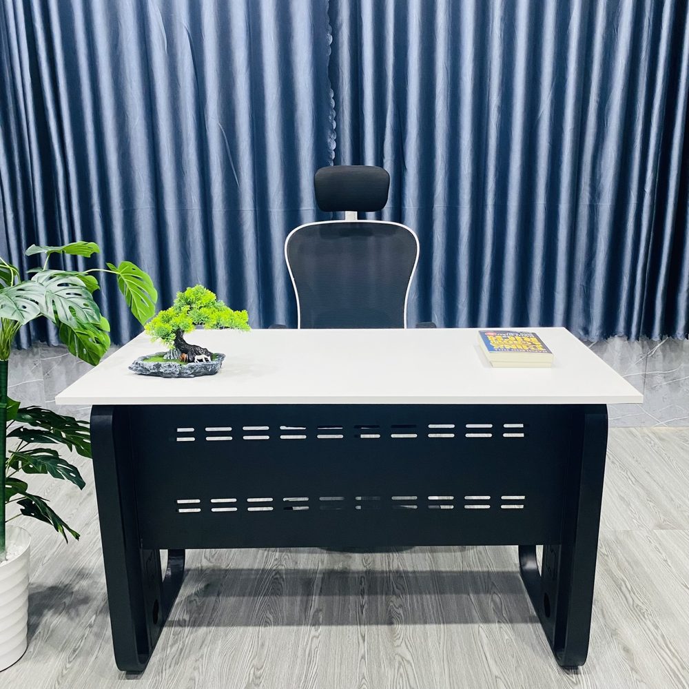 [BLVG138] Bàn Làm Việc Chân Sắt Cao Cấp Nhập Khẩu - BLV112