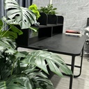 Bàn Làm Việc Gỗ Có Kệ Sách - BLV114 2