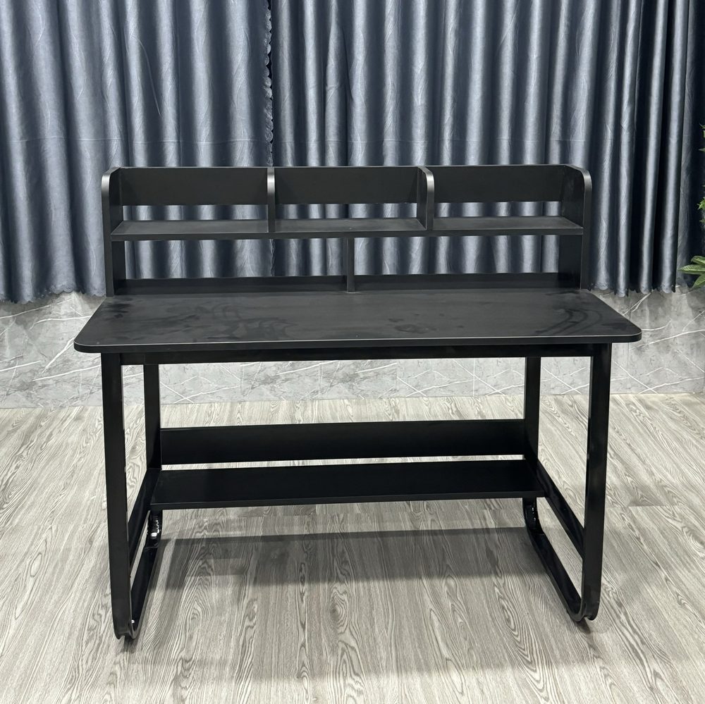 Bàn Làm Việc Gỗ Có Kệ Sách - BLV114 5