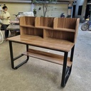 Bàn Làm Việc Chân U Có Kệ Sách Gỗ - BLV116 3