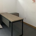 Bàn Làm Việc Góc L Có Yếm - BLV117 2