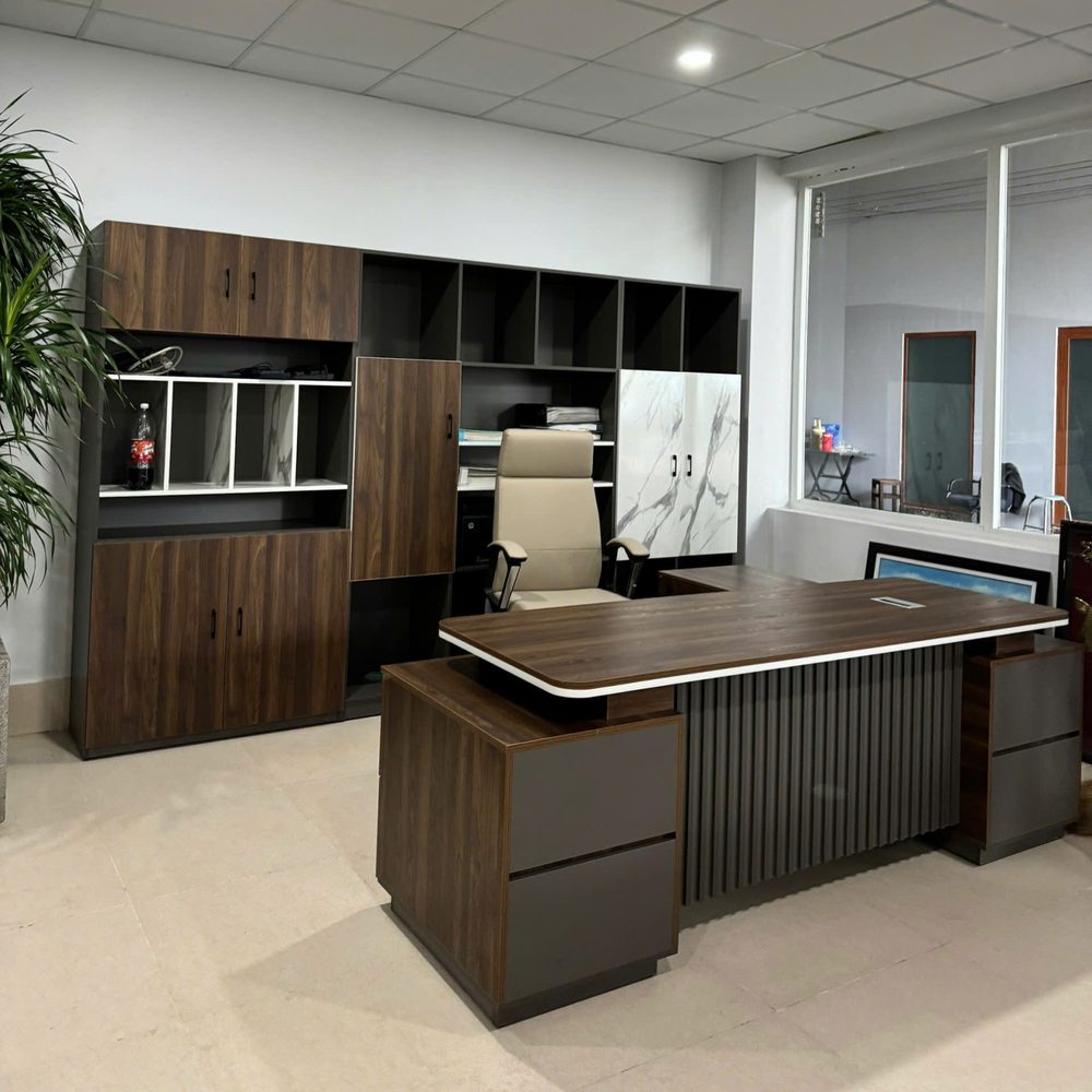 Bàn Giám Đốc Quản Lý Góc L Đẹp - BGĐ72 5
