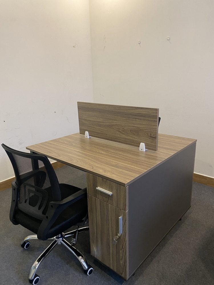 Cụm Bàn Làm Việc Gỗ MDF 2 Người - BC47 1