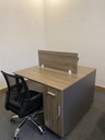 Cụm Bàn Làm Việc Gỗ MDF 2 Người - BC47 1