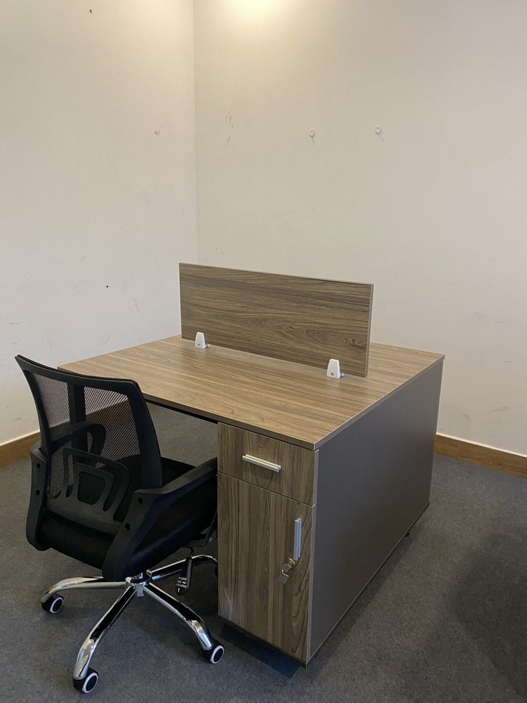 Cụm Bàn Làm Việc Gỗ MDF 2 Người - BC47 2
