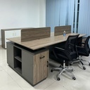 Cụm Bàn Làm Việc Văn Phòng 4 Người - BC49 4