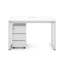 Bàn Làm Việc Chân Sắt U Hiện Đại - BLV123 1