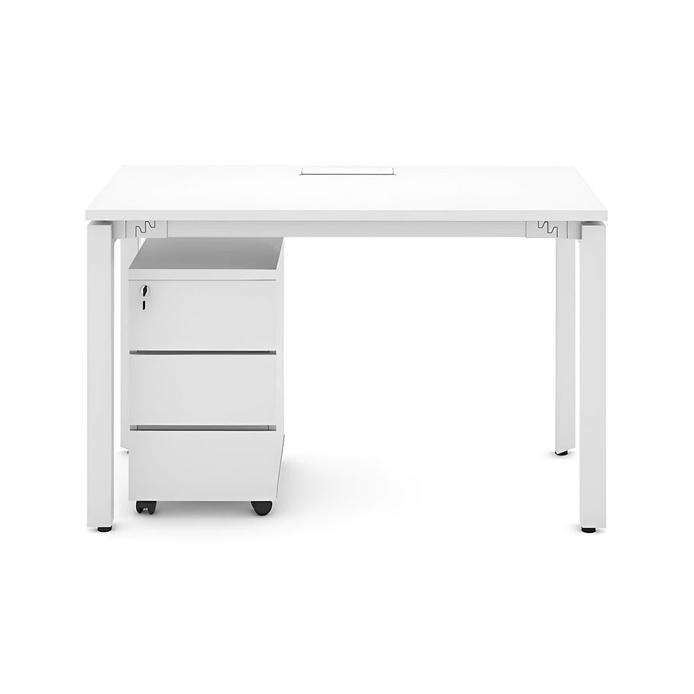 Bàn Làm Việc Chân Sắt Độc Lập - BLV124 1