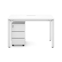 Bàn Làm Việc Chân Sắt Độc Lập - BLV124 1