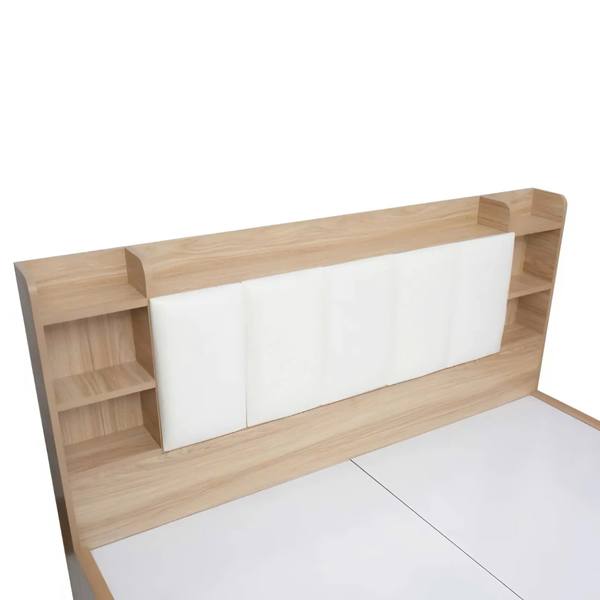 Giường Ngủ Gỗ Công Nghiệp Có Kệ Đầu Giường 2