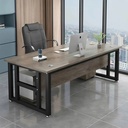 Bàn Giám Đốc Chân Sắt Góc L - BGĐ82 1