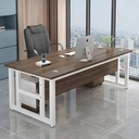 Bàn Giám Đốc Chân Sắt Góc L - BGĐ82 2