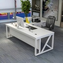 [BGĐ82] Bàn Giám Đốc Chân Sắt Góc L - BGĐ82