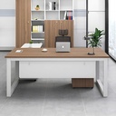 Bàn Giám Đốc Chân Sắt Chữ U Góc L - BGĐ87 2