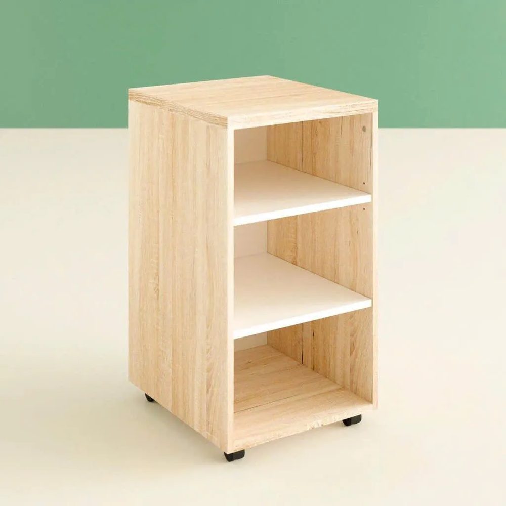 Hộc Tủ 3 Ngăn Di Động Có Bánh Xe Nhỏ Gọn - TP48 1