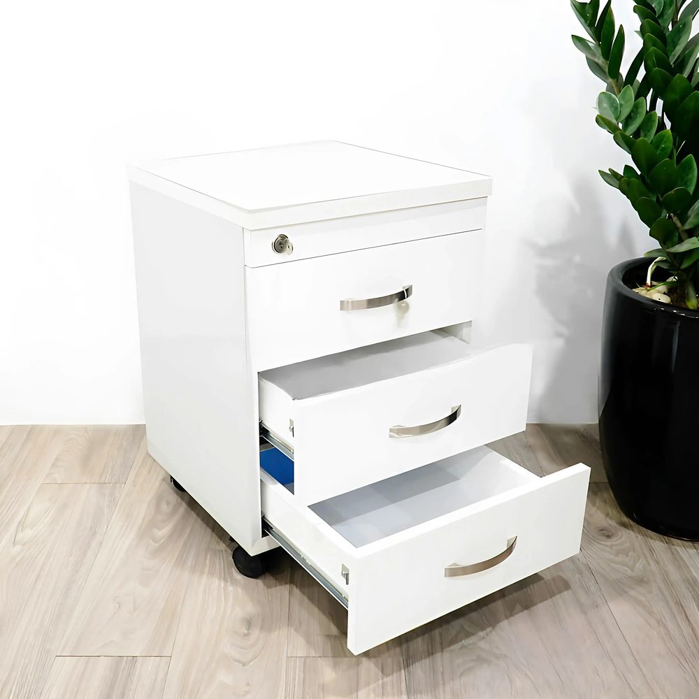 Hộc Tủ Phụ 3 Ngăn Di Động Màu Trắng - TP39 3