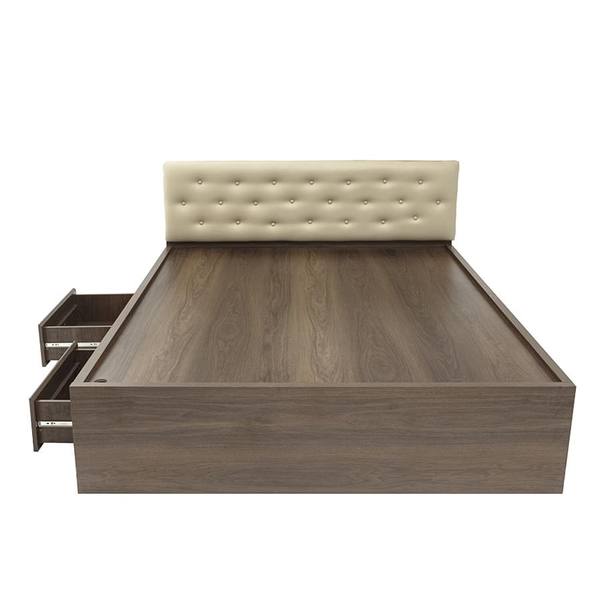 Giường Ngủ Có Đầu Nệm Ngăn Kéo Hộc Gỗ MDF 1