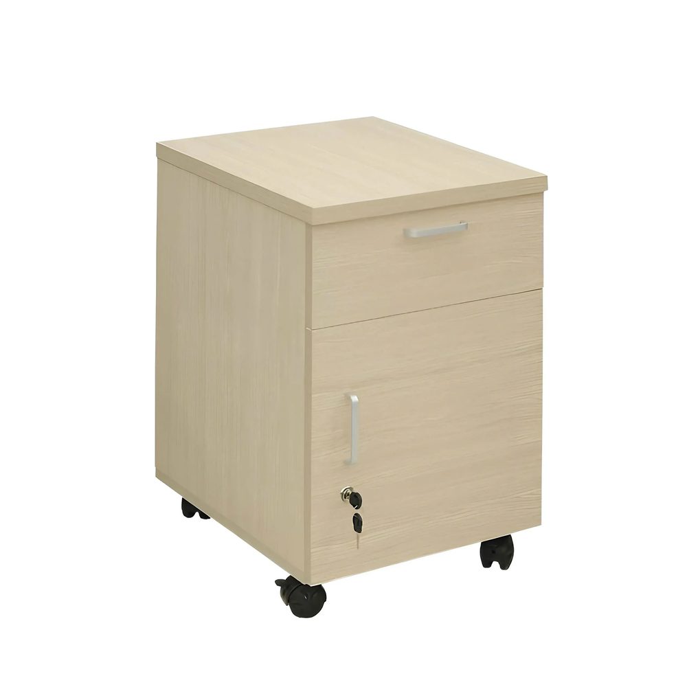 Hộc Tủ Di Động 2 Ngăn Vân Gỗ - TP36 1