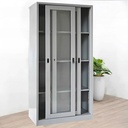 Tủ Locker Sắt Cánh Kính Cửa Lùa - TLK47 2